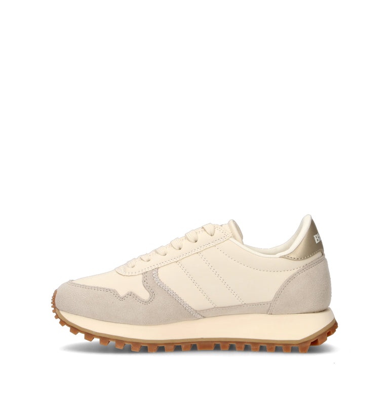 BLAUER Sneaker donna panna in suede