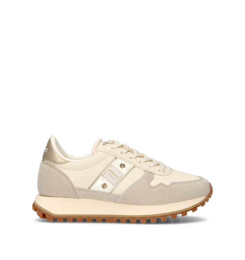 BLAUER Sneaker donna panna in suede