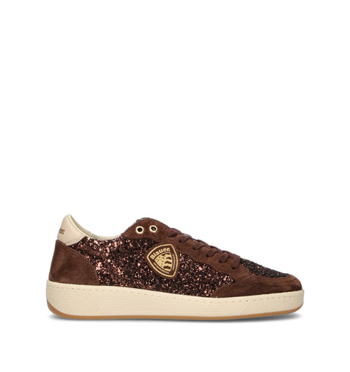 BLAUER Sneaker donna marrone in suede