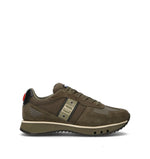 BLAUER Sneaker uomo militare in suede