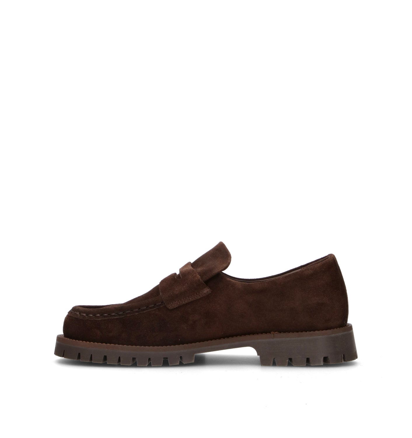 COPENHAGEN Mocassino donna marrone in suede
