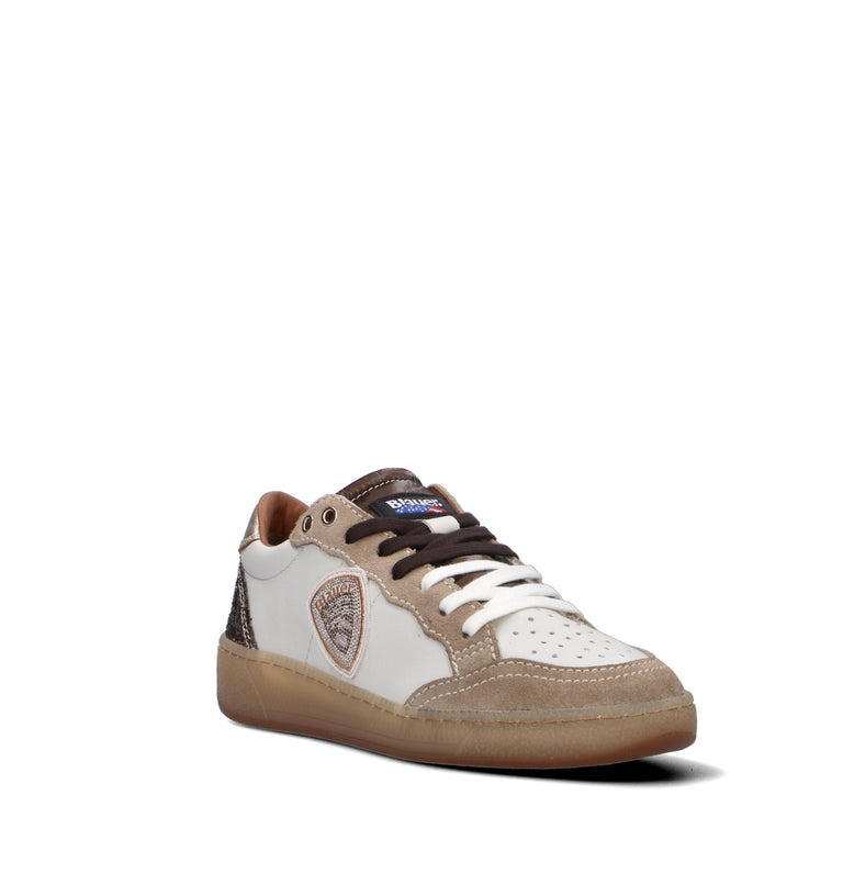 BLAUER Sneaker donna bianca/beige
