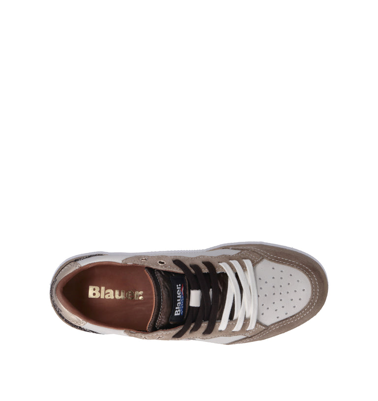 BLAUER Sneaker donna bianca/beige