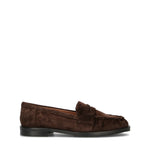 STATUS Mocassino donna marrone in suede