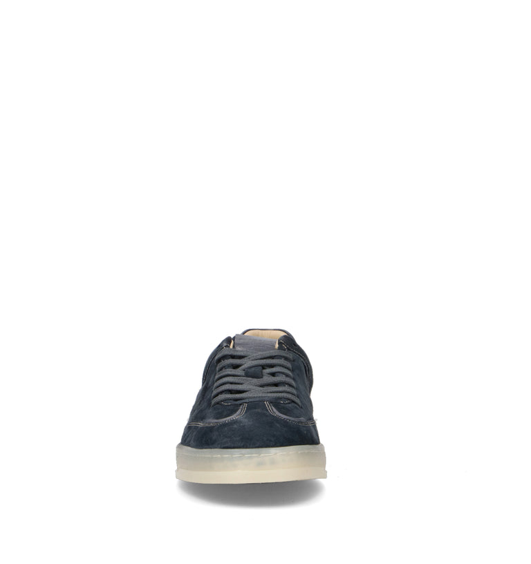 BLAUER Sneaker uomo navy in suede