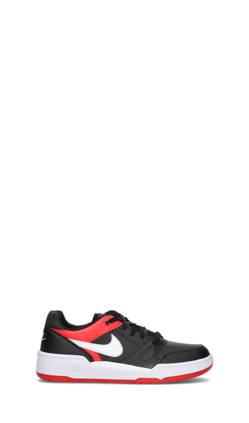 NIKE - FULL FORCE LO Sneaker uomo nera/rossa in pelle