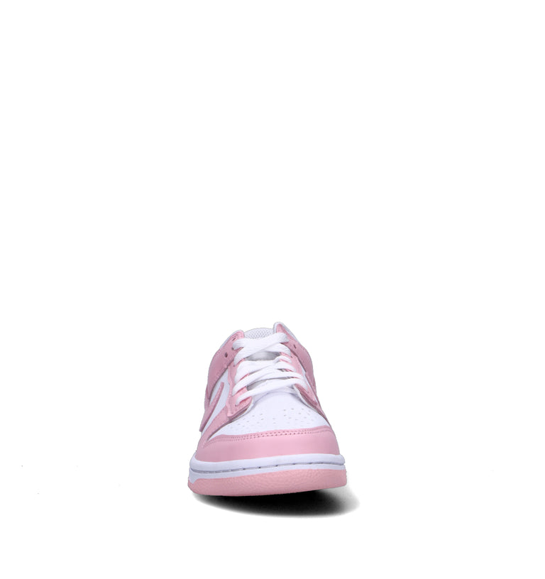 NIKE DUNK LOW (GS) Sneaker ragazza bianca/rosa