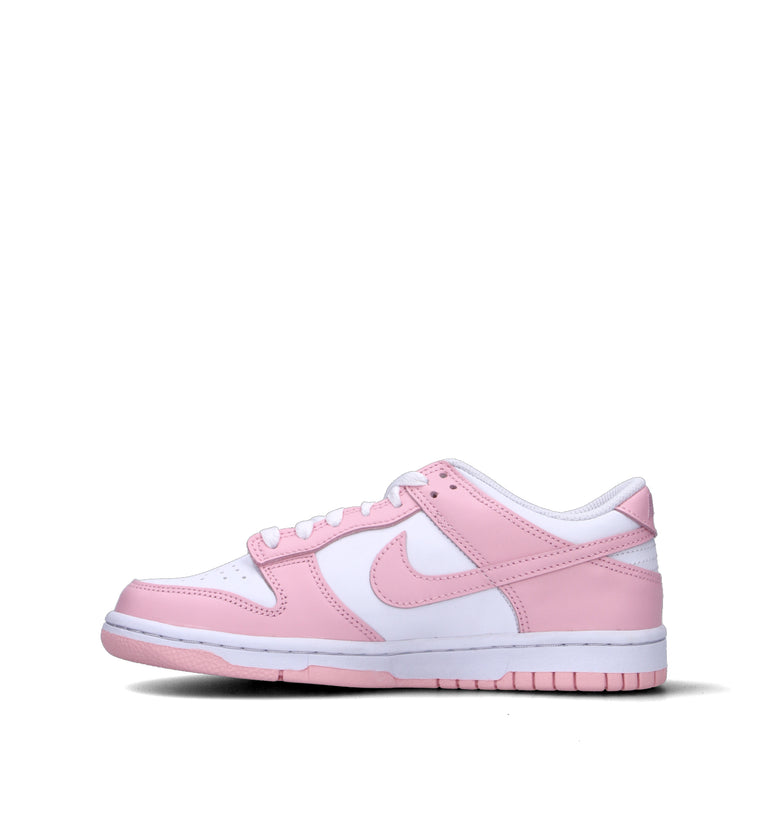 NIKE DUNK LOW (GS) Sneaker ragazza bianca/rosa
