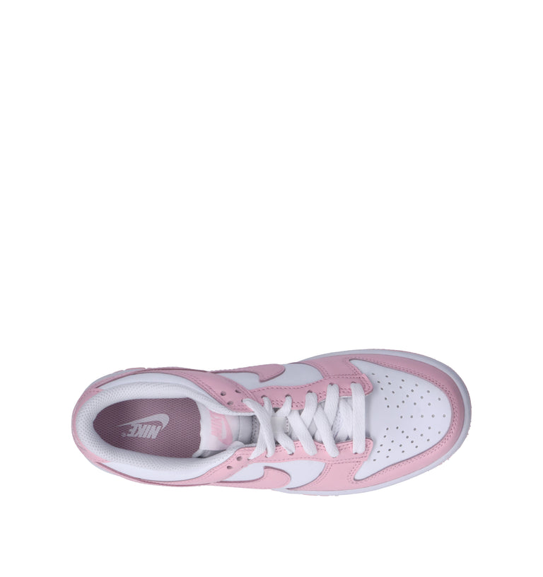 NIKE DUNK LOW (GS) Sneaker ragazza bianca/rosa