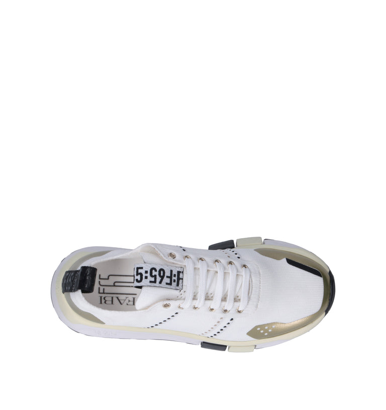 F65 Sneaker donna bianca