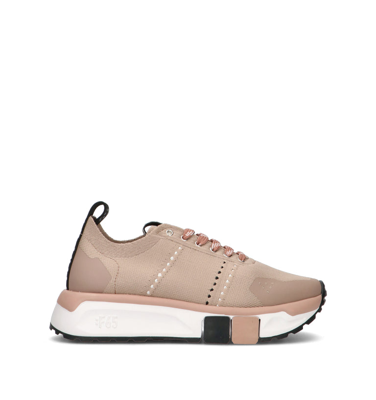 F65 Sneaker donna taupe
