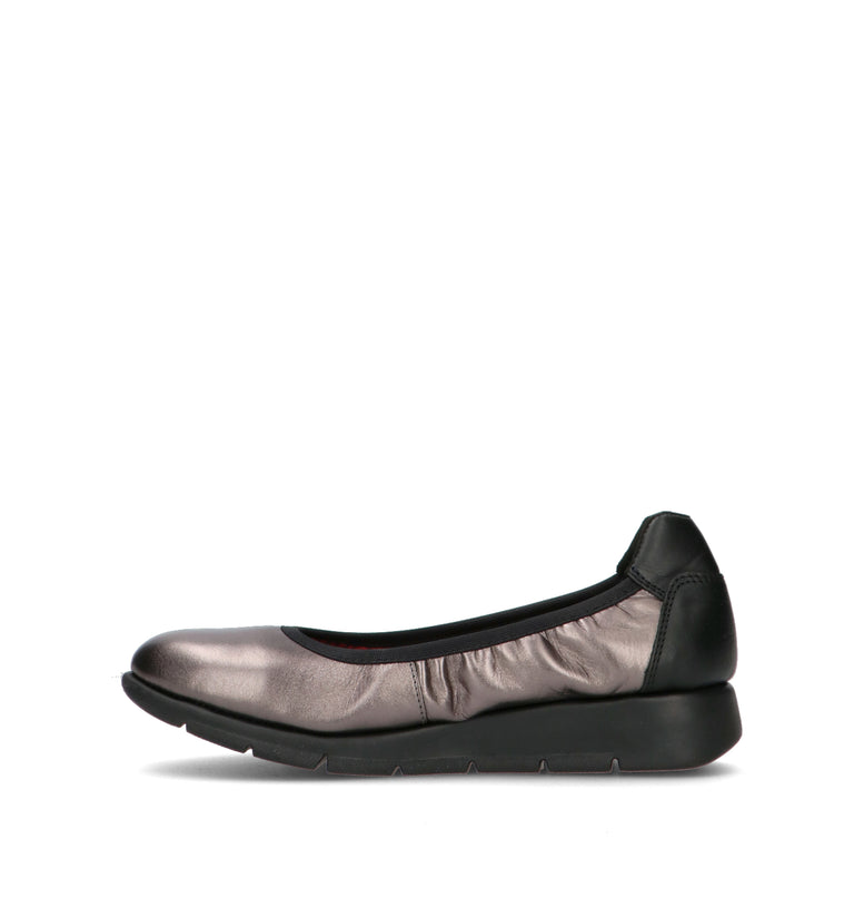 SAYDO Scarpa comfort donna antracite in pelle