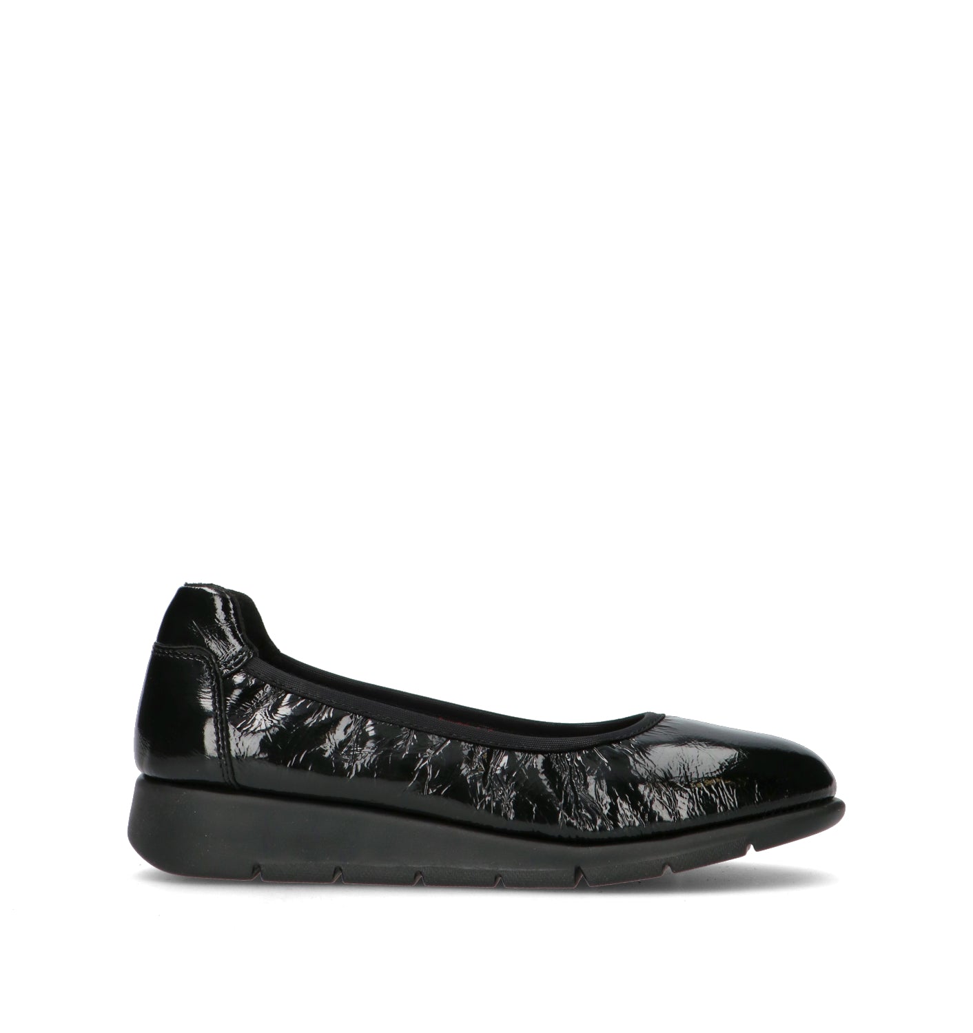 SAYDO Scarpa comfort donna nera in pelle