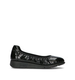 SAYDO Scarpa comfort donna nera in pelle