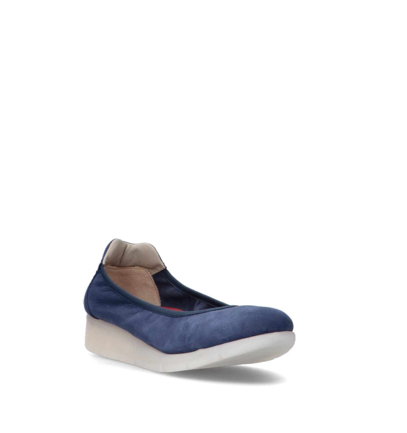 SAYDO Scarpa comfort donna blu in suede