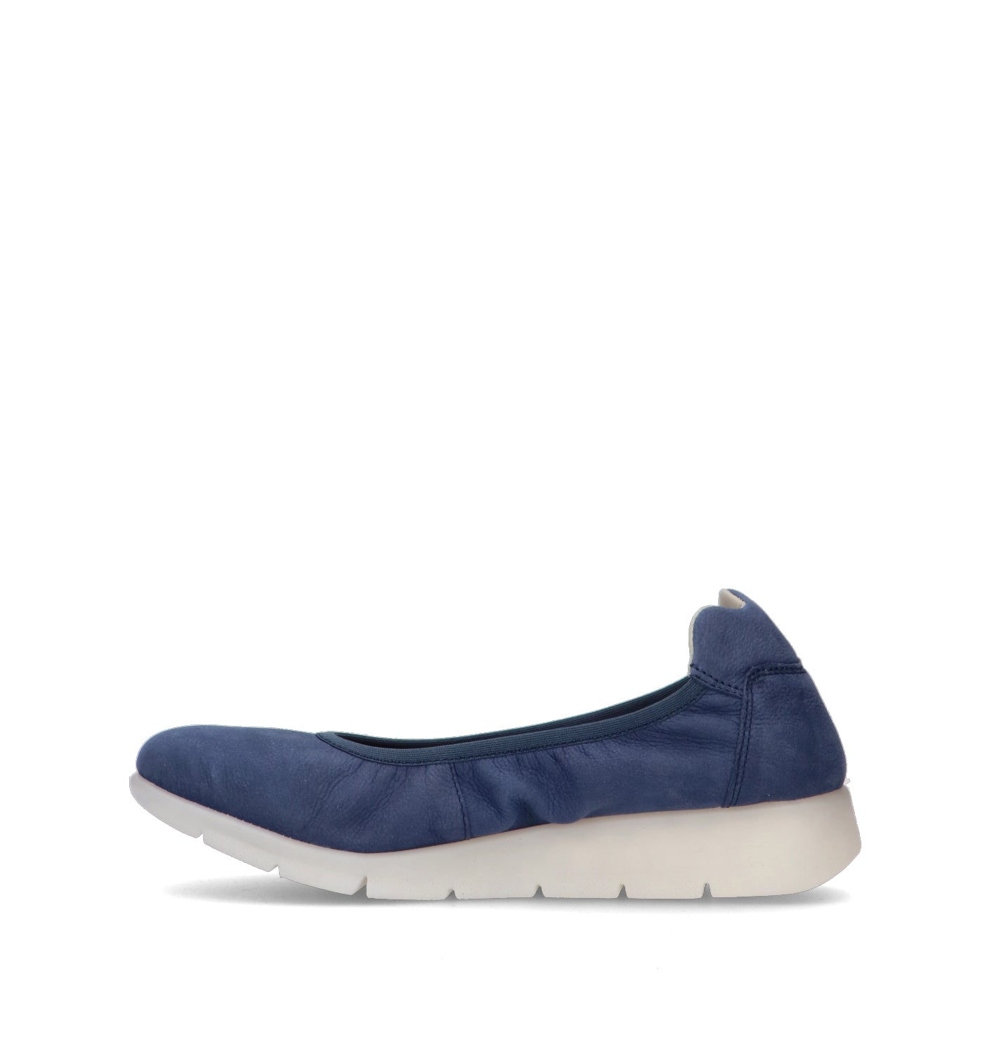 SAYDO Scarpa comfort donna blu in suede