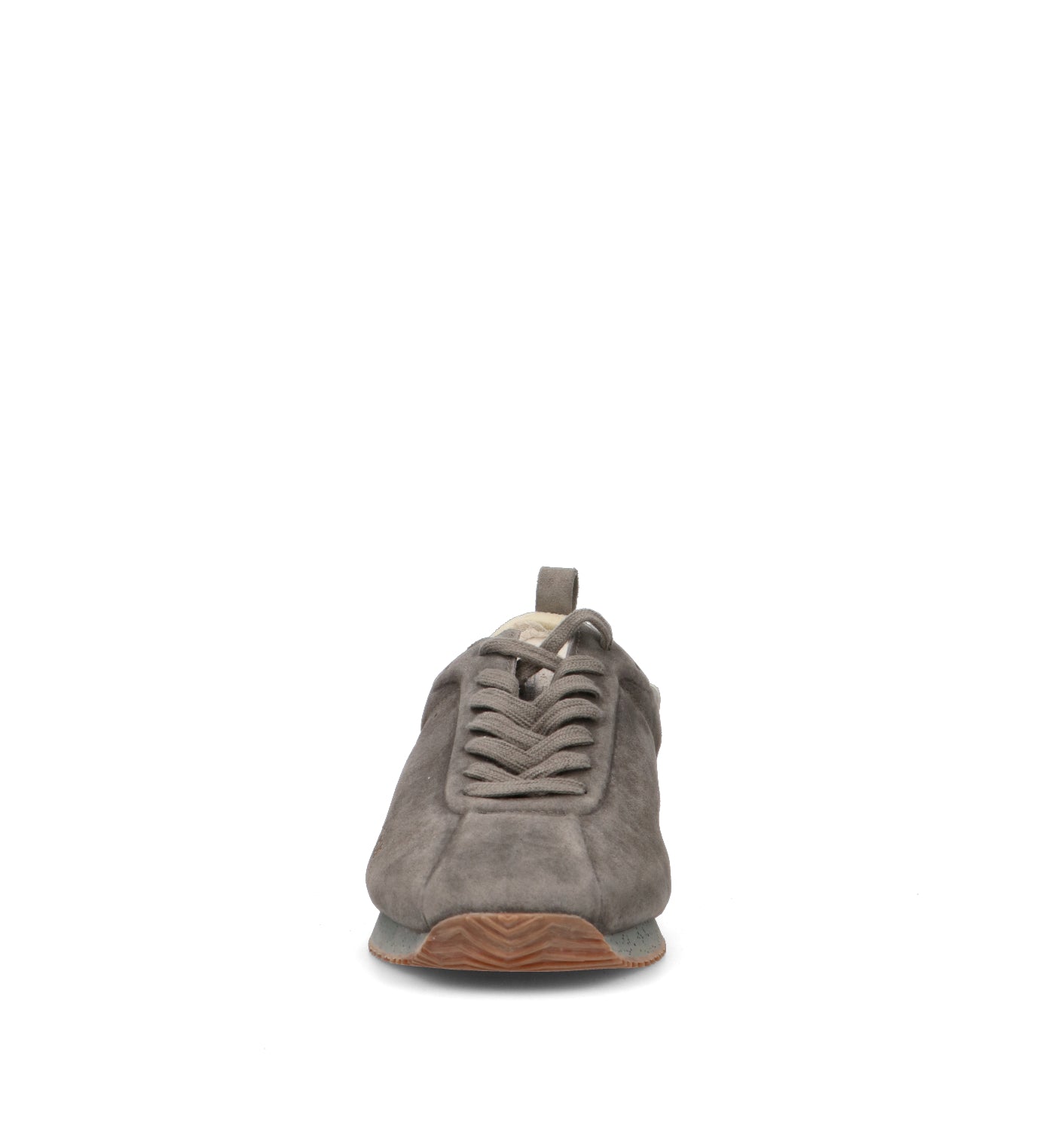 NINE AN HALF Sneaker uomo grigia in suede