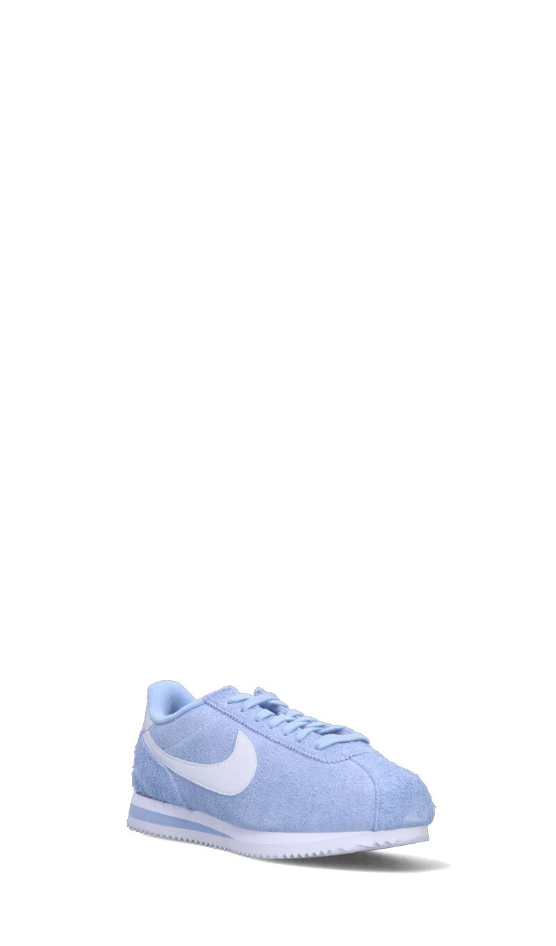 NIKE - W CORTEZ VNTG Sneaker donna azzurra in suede