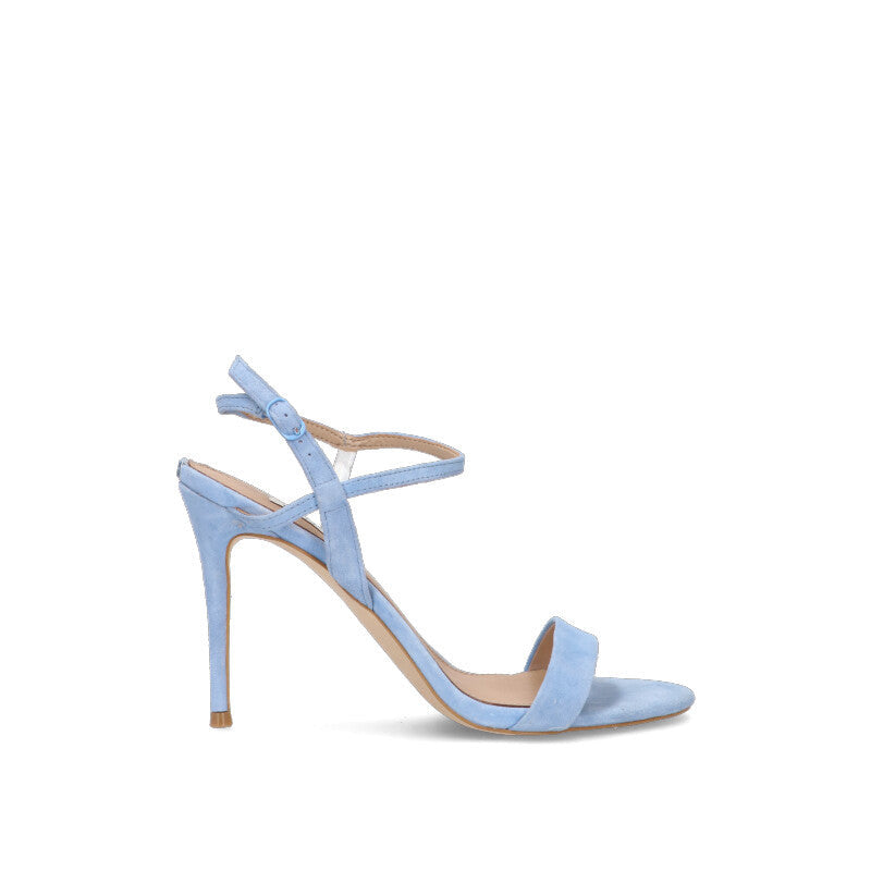 GUESS Sandalo donna azzurro in suede