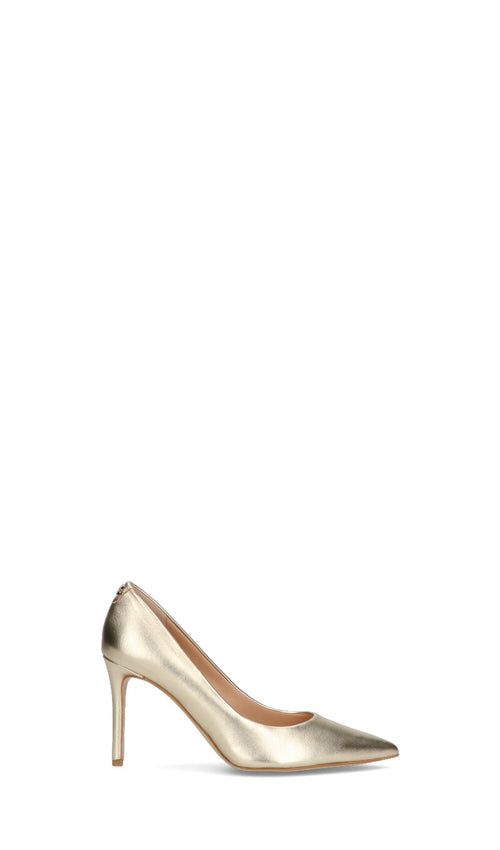GUESS Decollete donna oro in pelle