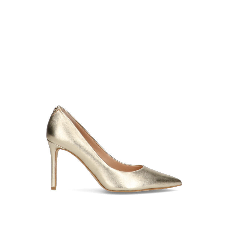 GUESS Decollete donna oro in pelle