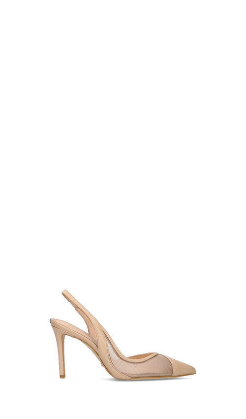 GUESS Slingback donna beige in pelle