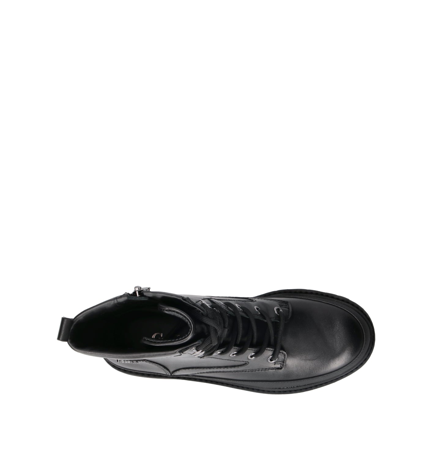 GUESS Anfibio donna nero in pelle