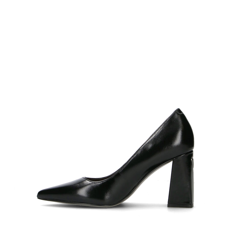 GUESS Décolleté donna nero in pelle