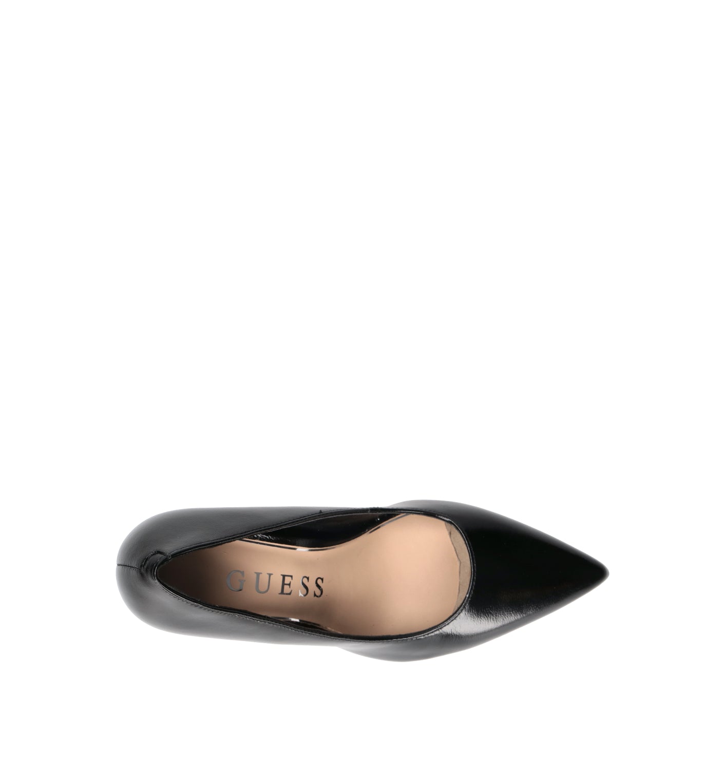 GUESS Décolleté donna nero in pelle