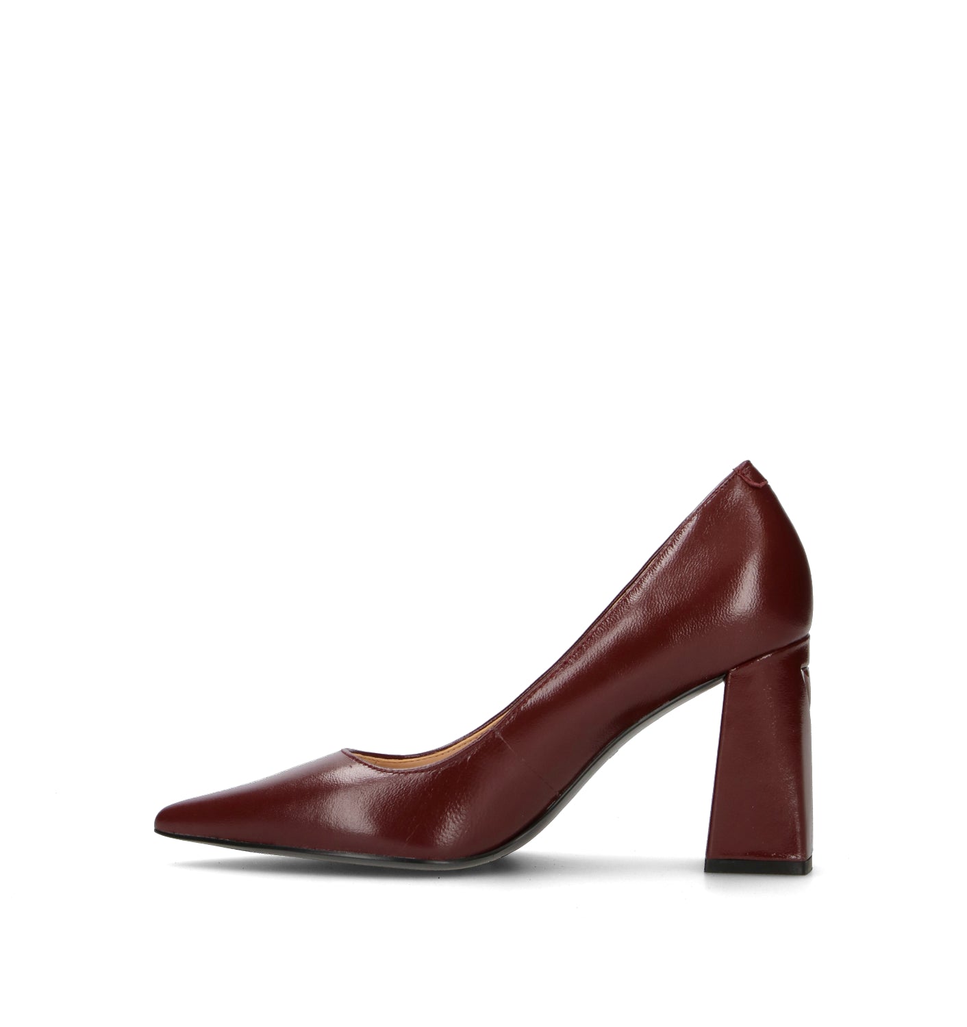 GUESS Décolleté donna wine in pelle