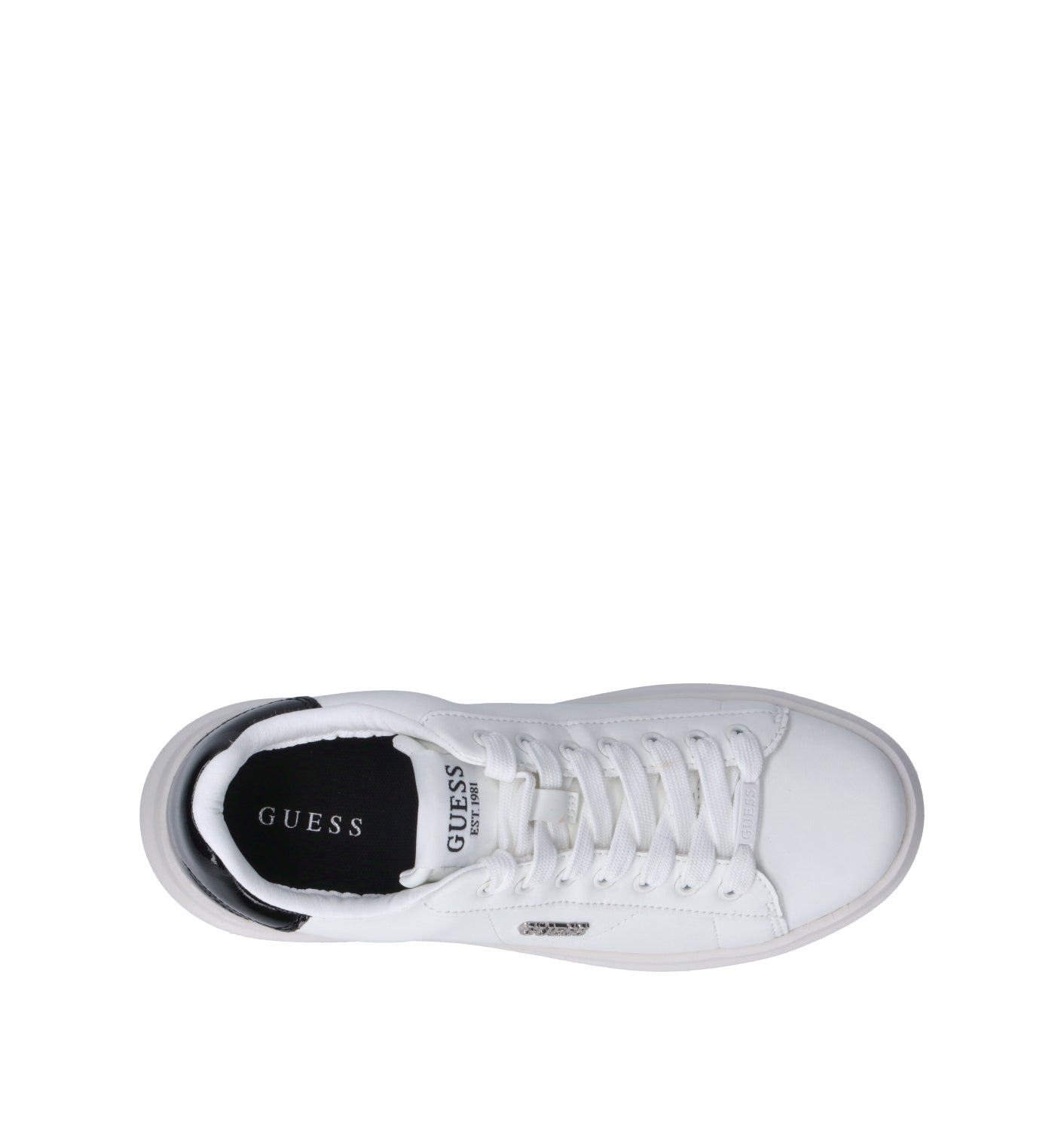 GUESS Sneaker donna bianca/nera
