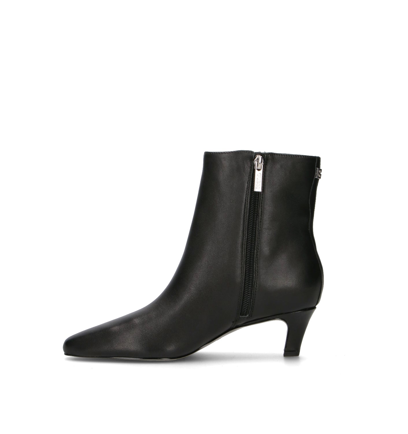 GUESS Tronchetto donna nero in pelle