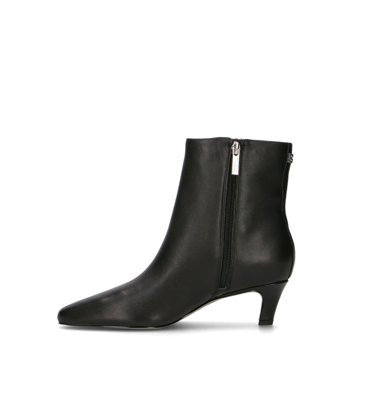 GUESS Tronchetto donna nero in pelle