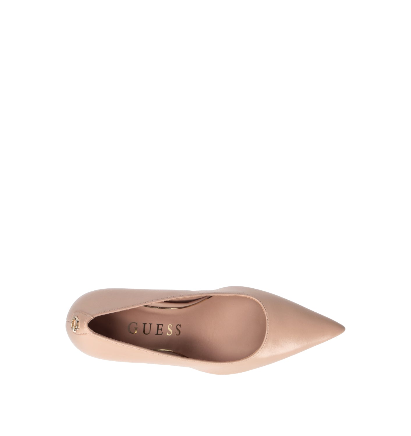 GUESS Décolleté donna nude in pelle