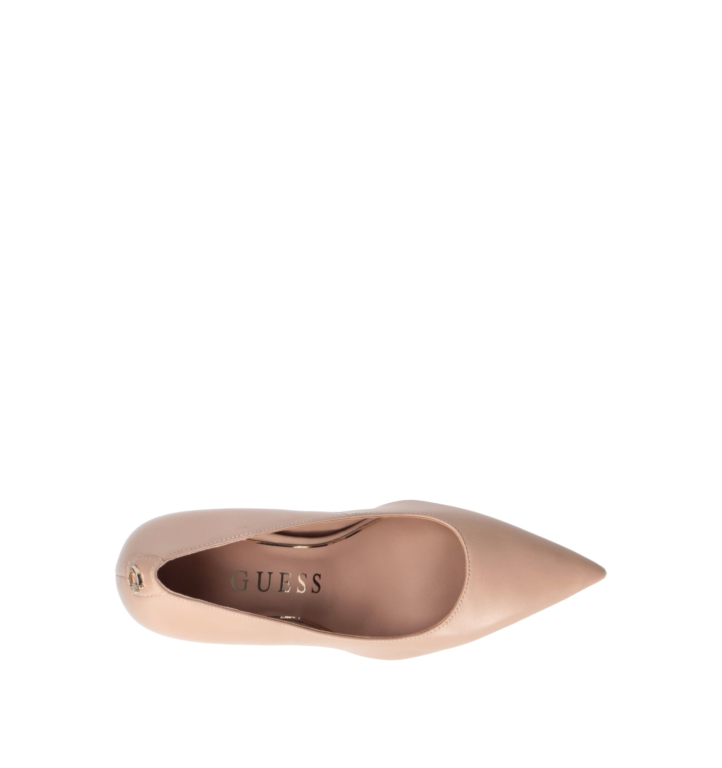 GUESS Décolleté donna nude in pelle