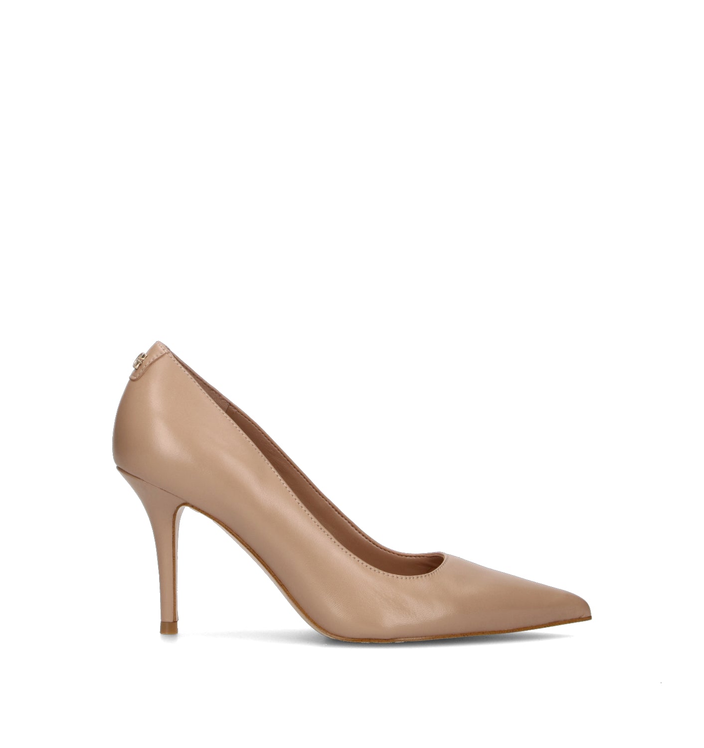 GUESS Décolleté donna nude in pelle