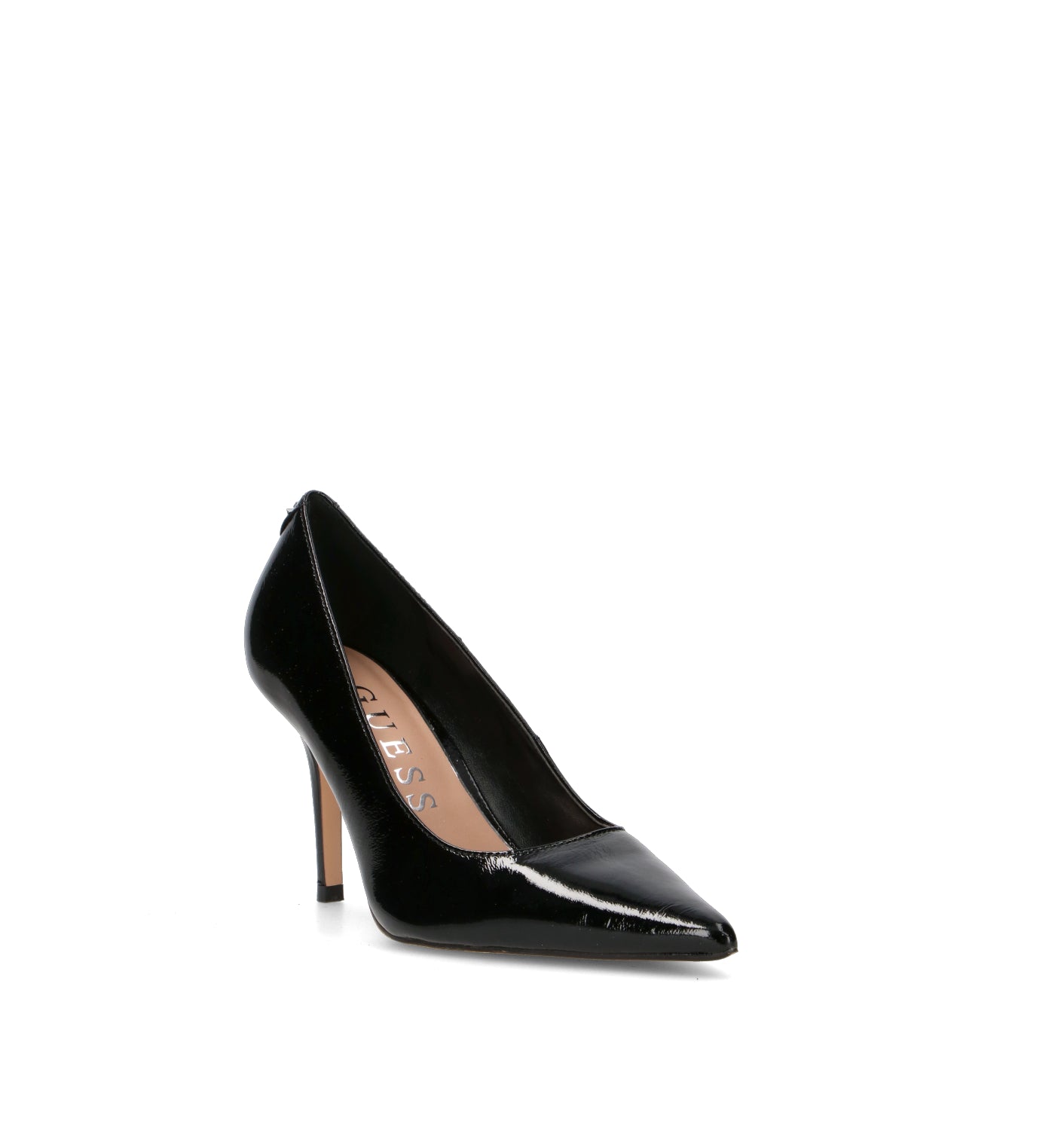 GUESS Décolleté donna nero in pelle