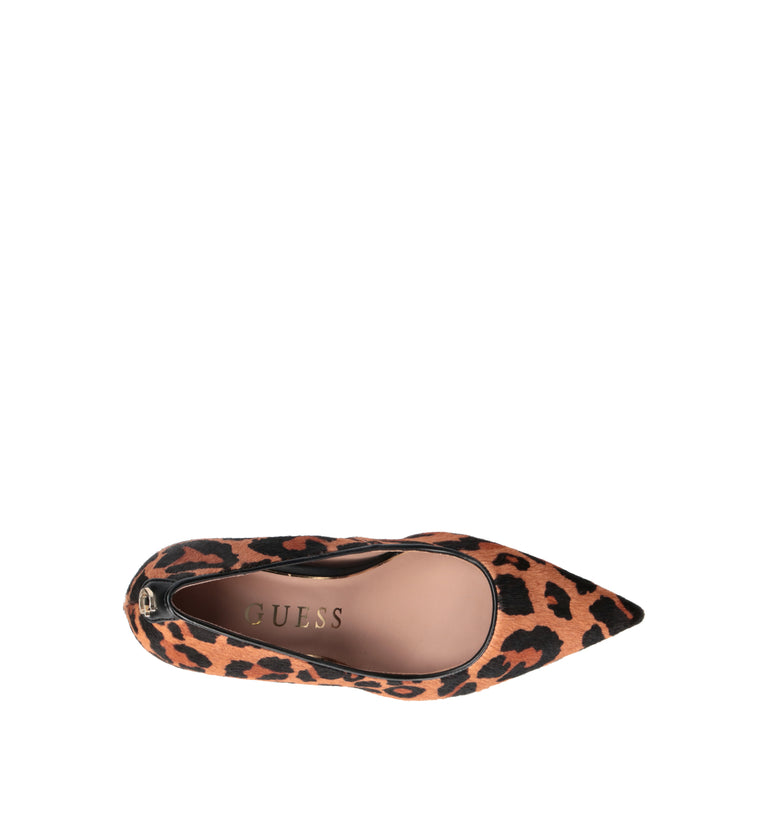 GUESS Décolleté donna maculato in  cavallino