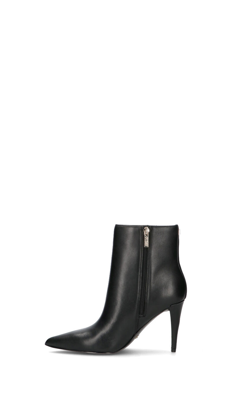 GUESS Tronchetto donna nero in pelle