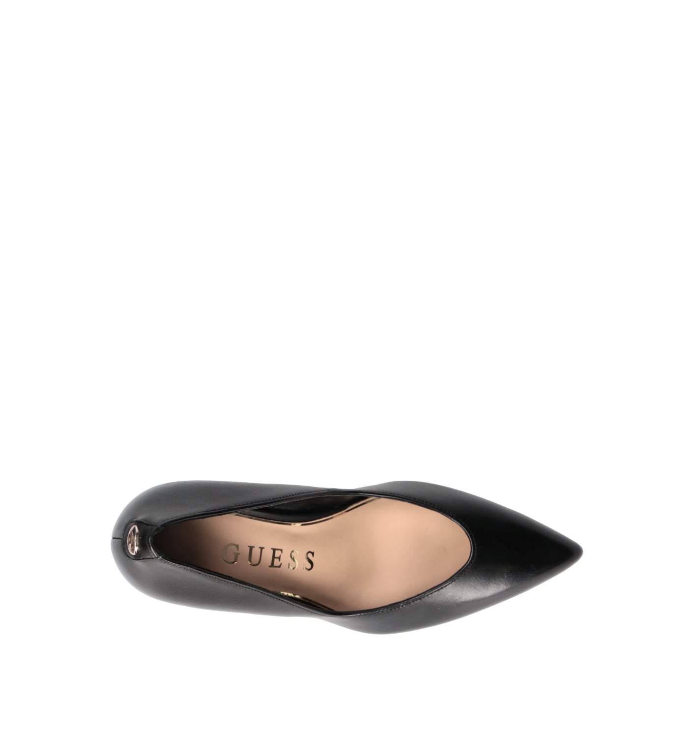 GUESS Décolleté donna nero in pelle