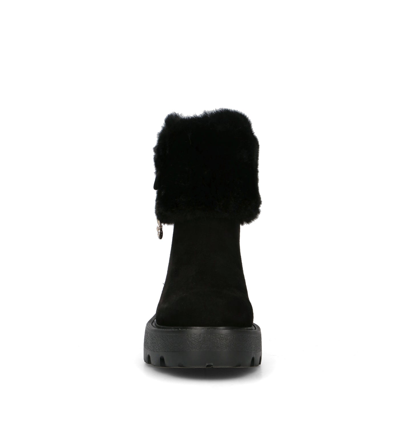 GUESS Stivaletto pelo donna nero