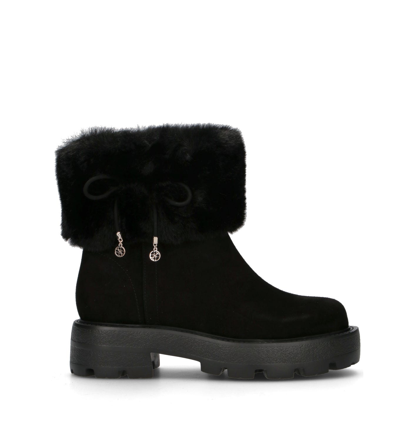 tronchetto e stivaletto donna guess fl7m3d ele10 madla3 black - Inna marka | Moda Sklep