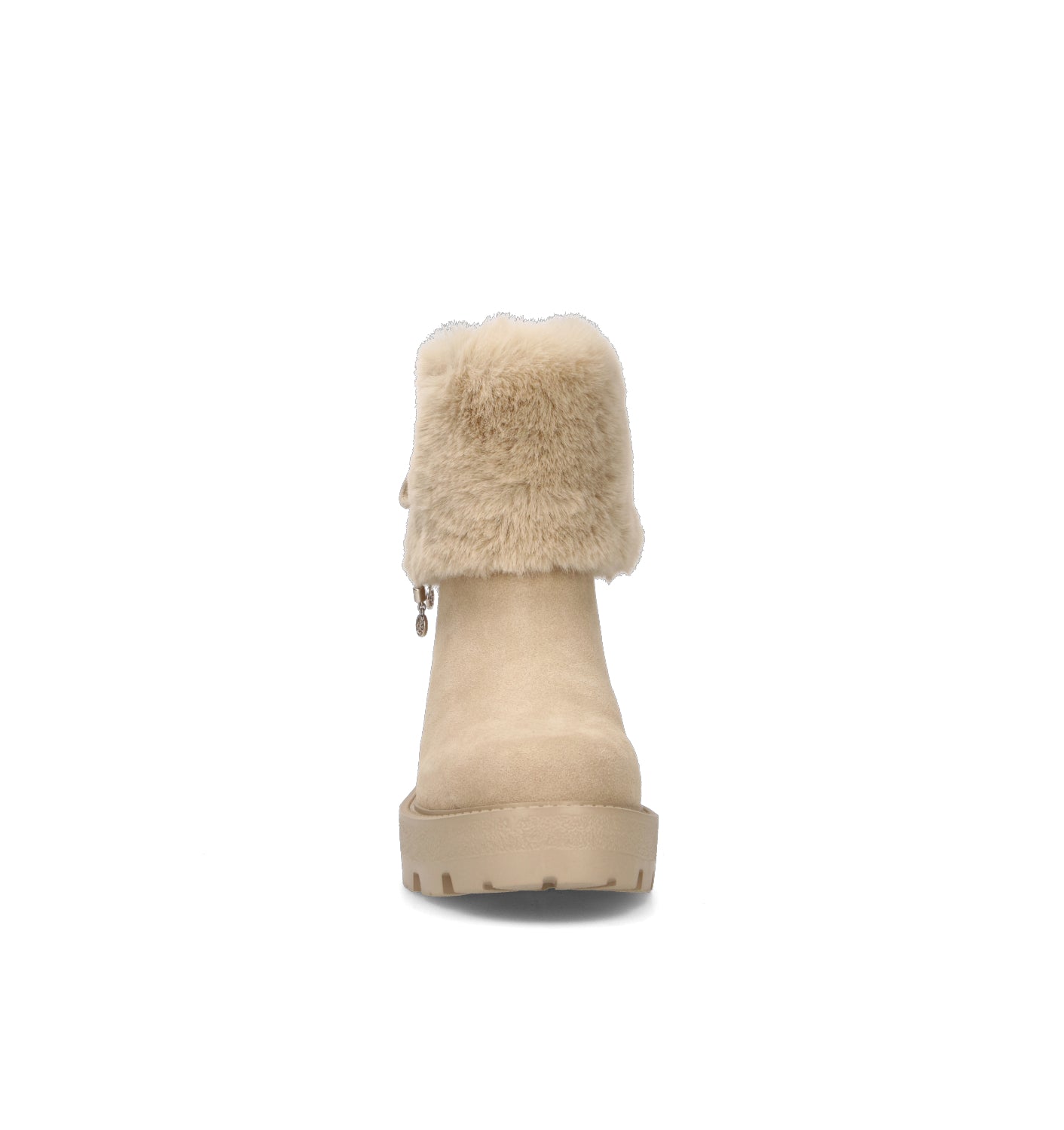 GUESS Tronchetto donna beige in suede