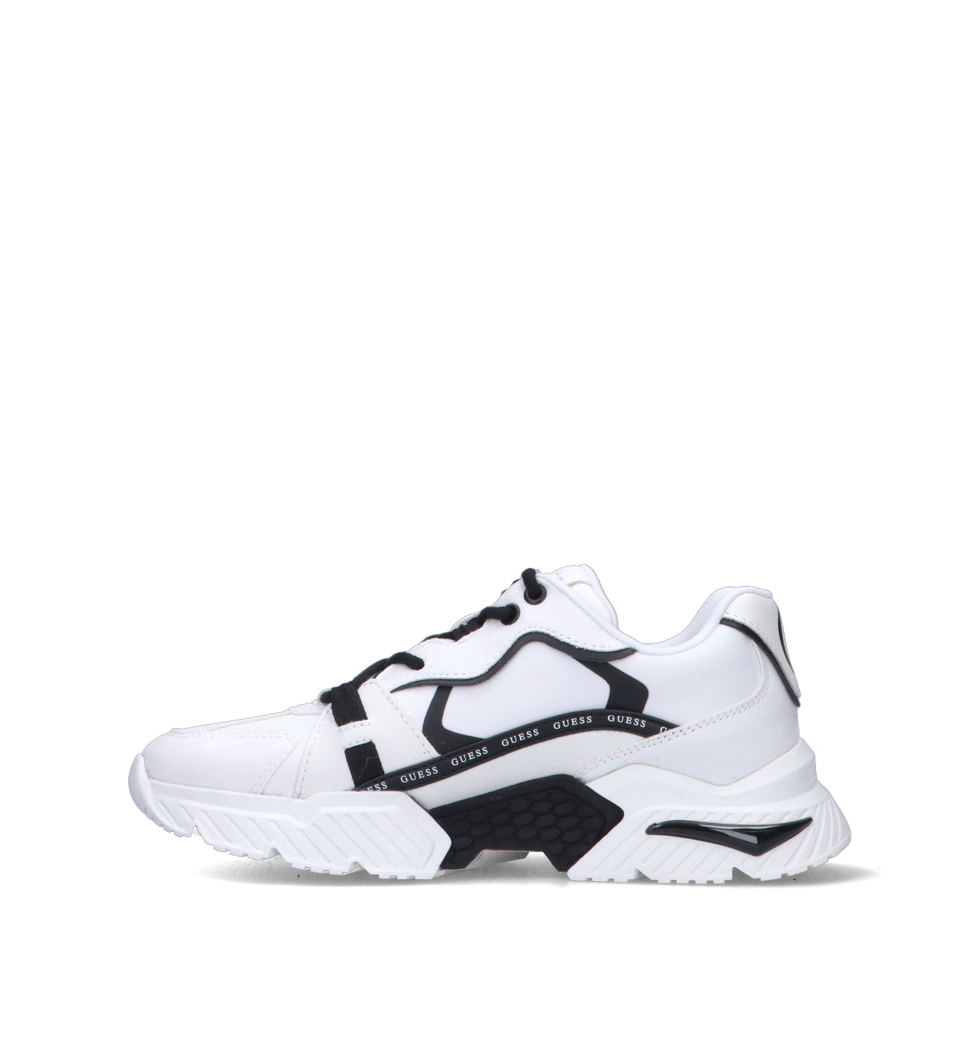 GUESS Sneaker donna bianca/nera