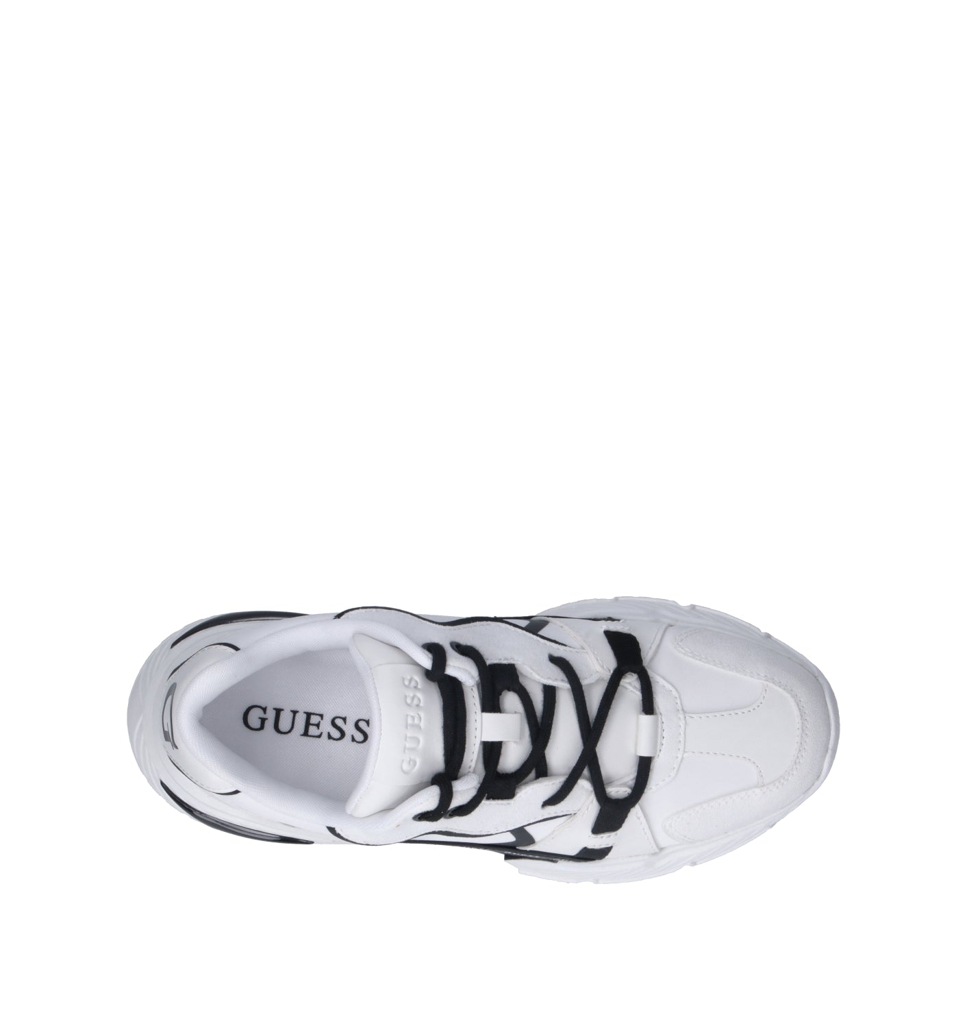GUESS Sneaker donna bianca/nera