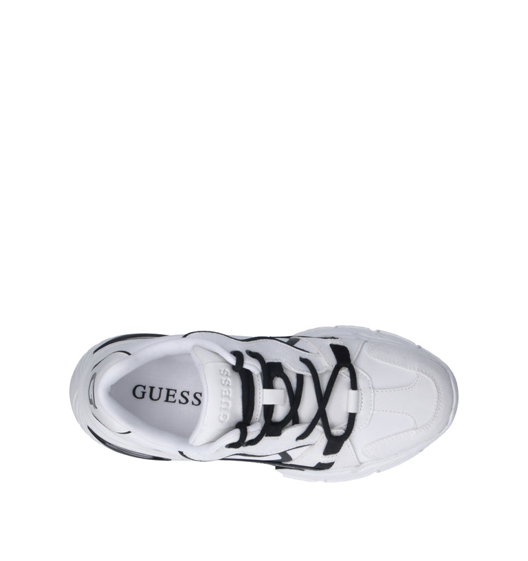 GUESS Sneaker donna bianca/nera