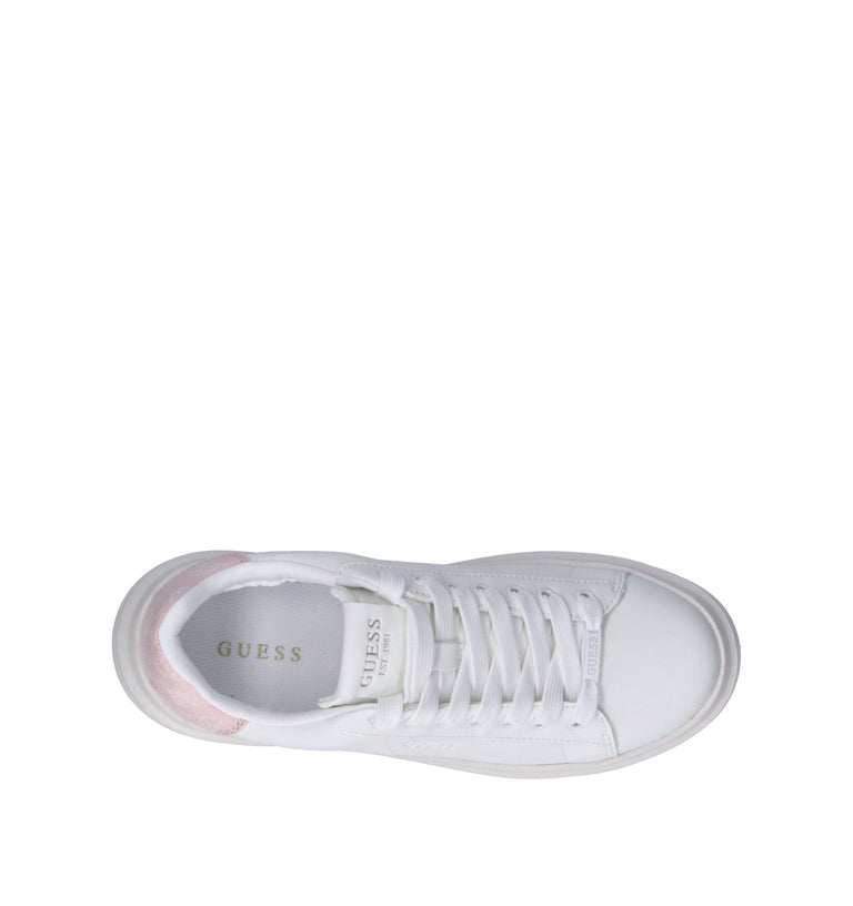 GUESS Sneaker donna bianca/rosa