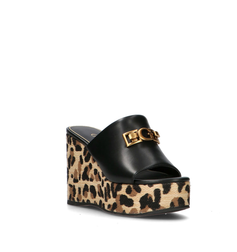 GUESS Sandalo donna nero