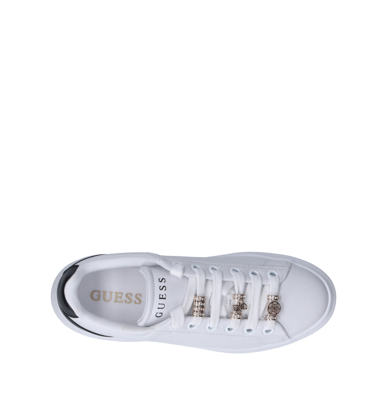 GUESS Sneaker donna bianca/nera