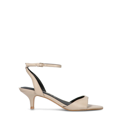 GUESS Sandalo donna nude in pelle